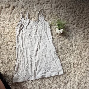 Elegant BP white women’s athletic sporty gym workout type tank top Sleeveless Ch